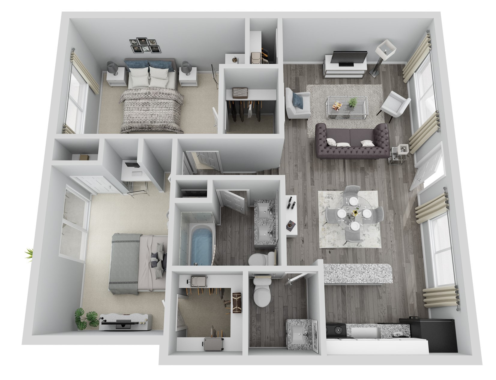 Apartment Floorplans in Dallas, TX | 3311 at Vernon